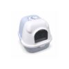 Pig-Themed Enclosed Cat Litter Box