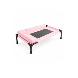 Large Pink Elevated Pet Bed