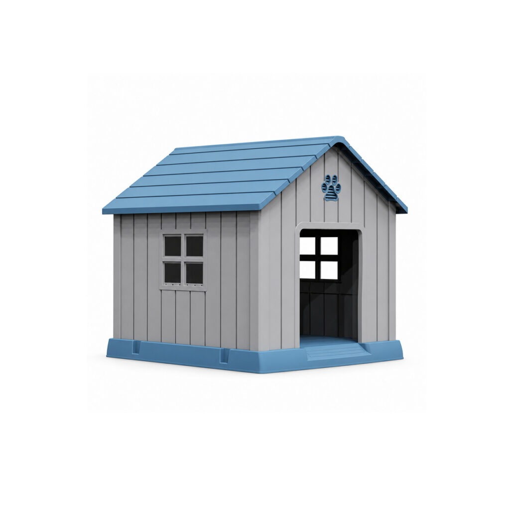 38-Inch Pitched-Roof Dog House