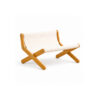X-Frame Cat Lounger with White Mat