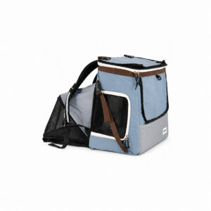 Blue Expandable Pet Carrier Backpack