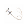 Cream and Purple Cat Harness and Leash Set