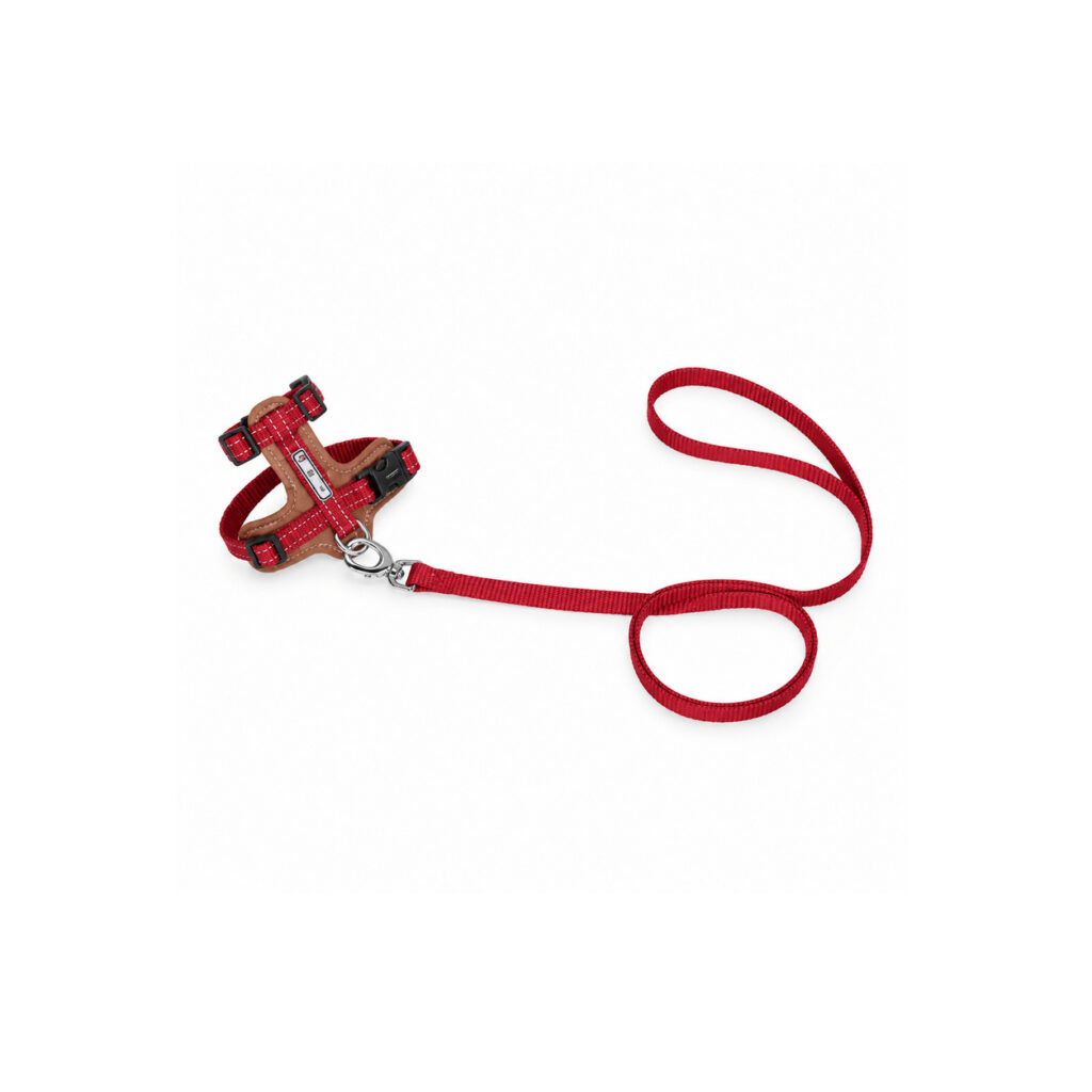 Red Cat Harness and Leash Set