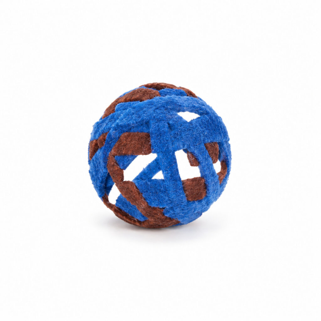 Yarn Ball Pet Toy with Bell