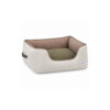 Brown Bolster Pet Bed